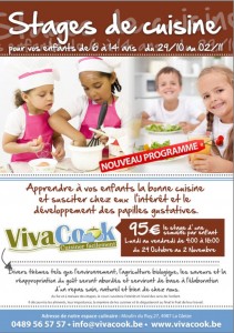 Nos cours de cuisine pour enfants du 29 au 2 novembre 2012