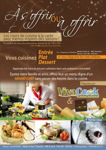 Cours de cuisine Vivacook