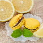 macaroons with lemon